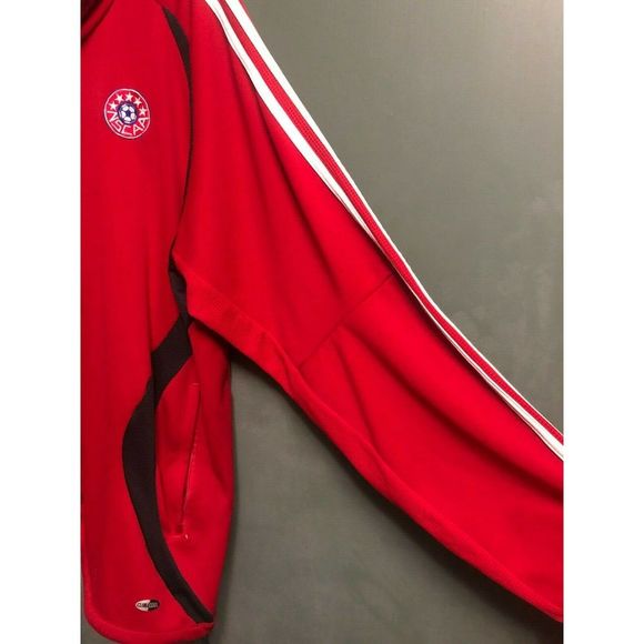NSCAA Adidas Clima365 Mens Size L Soccer Jacket - Picture 6 of 8